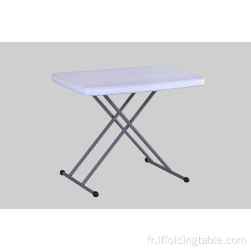 Table rectangulaire ajustable en hauteur de 2,5 pi